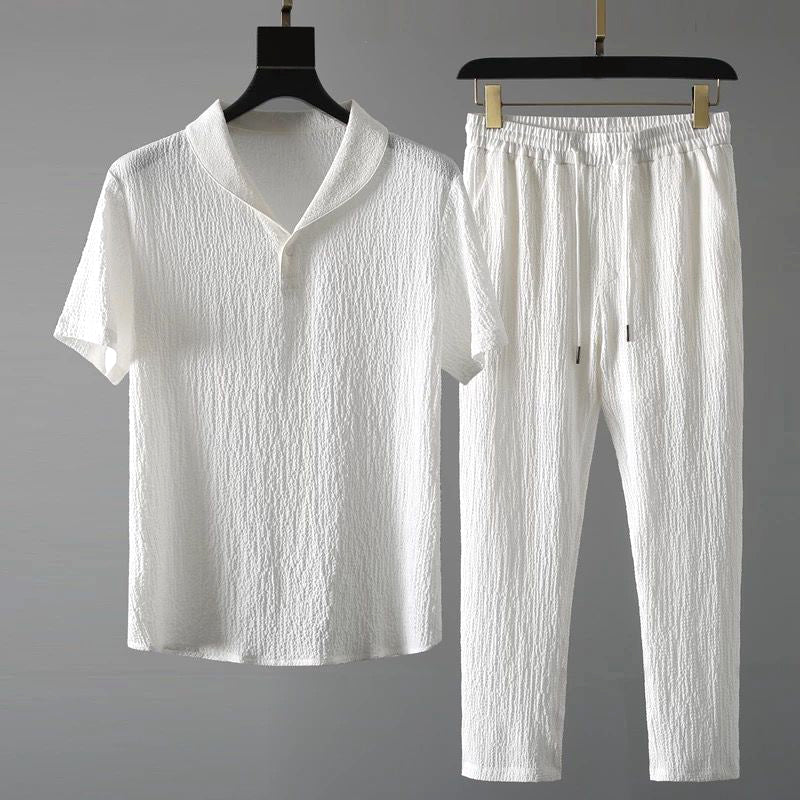 Mikael™ | Coastal Cotton Lounge Set