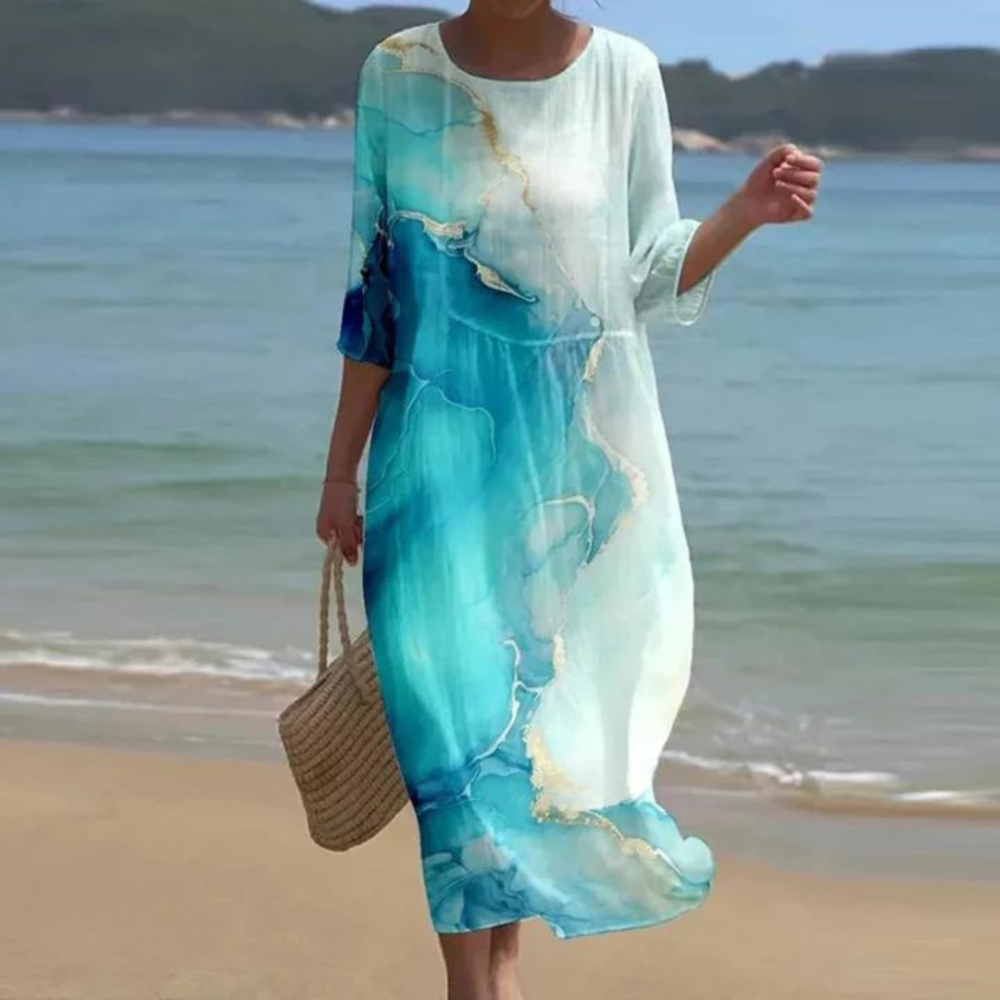 Birgitta | Elegant klänning som döljer magen