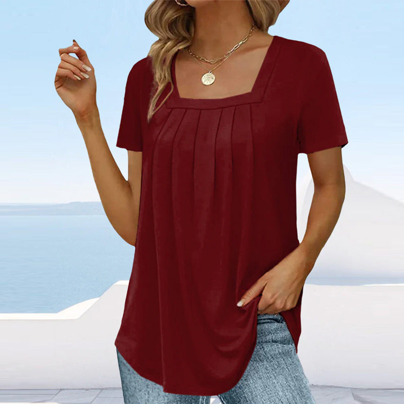 Jonna | Plisserad Blus