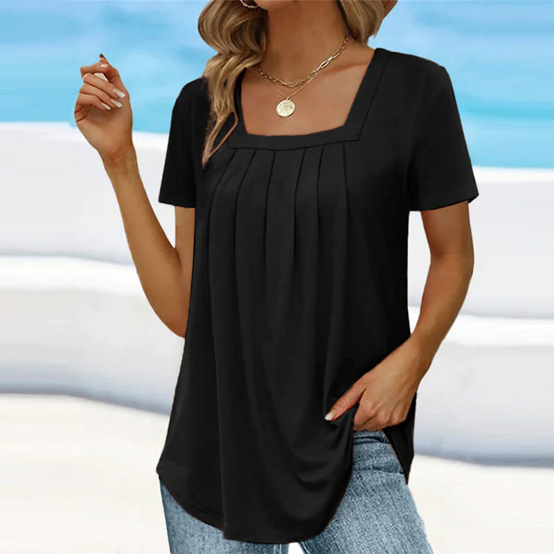 Jonna | Plisserad Blus
