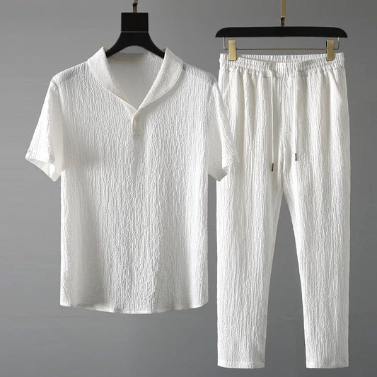 Mikael™  | Coastal Cotton Lounge Set