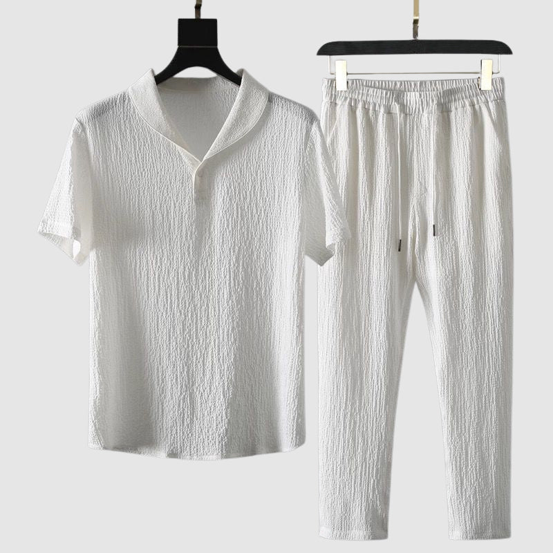 Mikael™  | Coastal Cotton Lounge Set