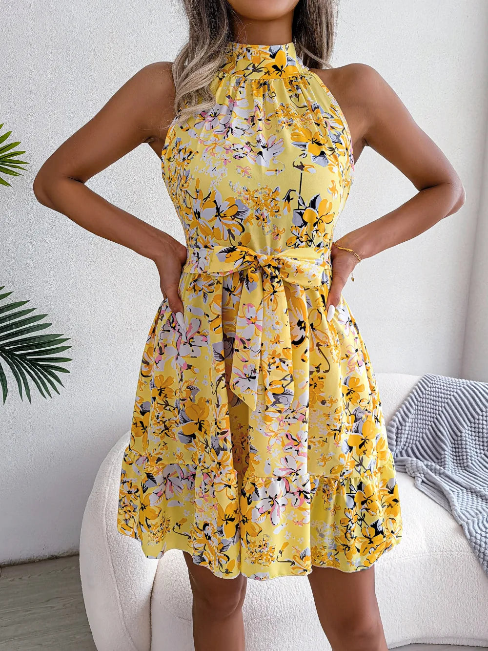 Andrea | Blommig Sommarklänning