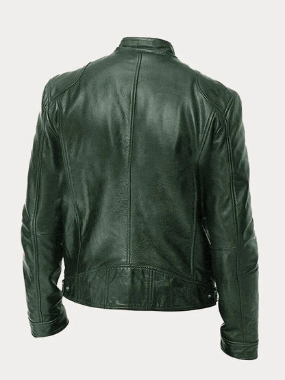 Otto™  | Casual Läderjacka: Tidlös