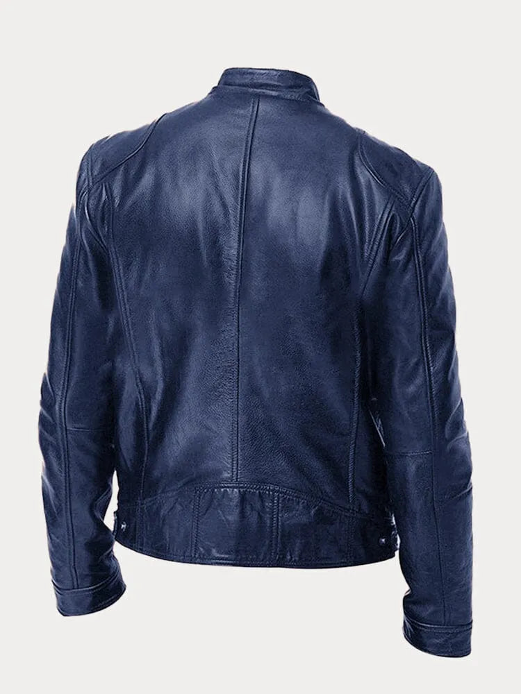 Otto™  | Casual Läderjacka: Tidlös