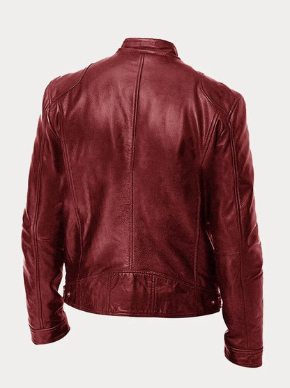 Otto™  | Casual Läderjacka: Tidlös