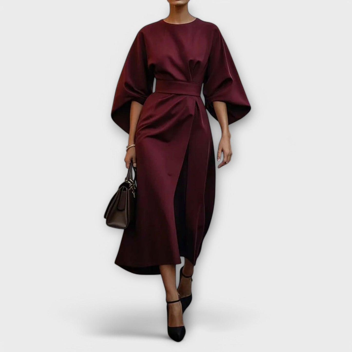 Elin | Elegant klänning med ärmar