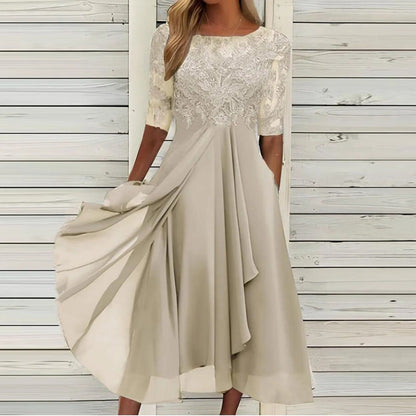 Gabriella™  | Elegant spetsklänning