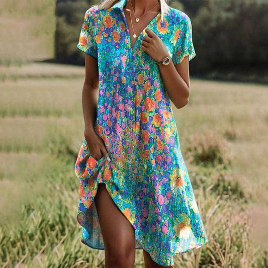 Beatrice | Boho Chic Sommarklänning